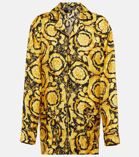 Versace Printed silk shirt - Versace - Modalova