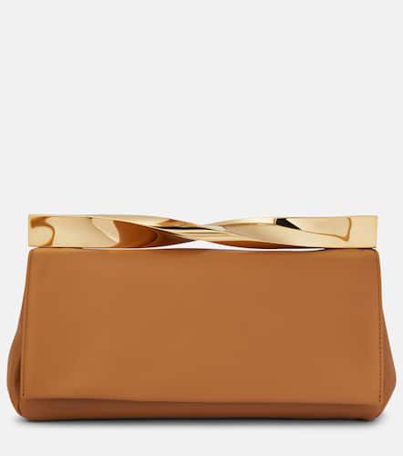 Aquazzura Twist leather clutch - Aquazzura - Modalova