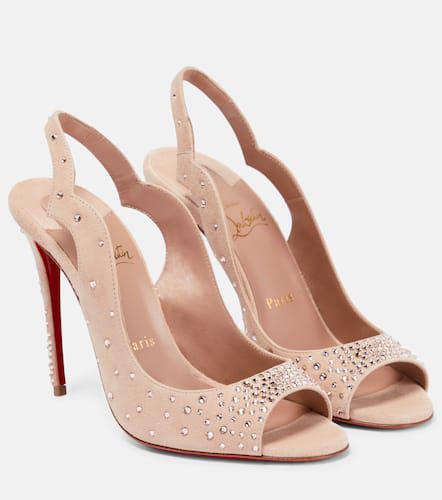 Nudes Degrachick suede sandals - Christian Louboutin - Modalova