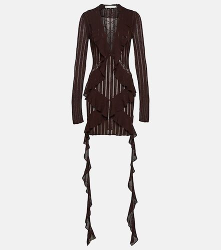Miniabito in pointelle con ruches - Dion Lee - Modalova