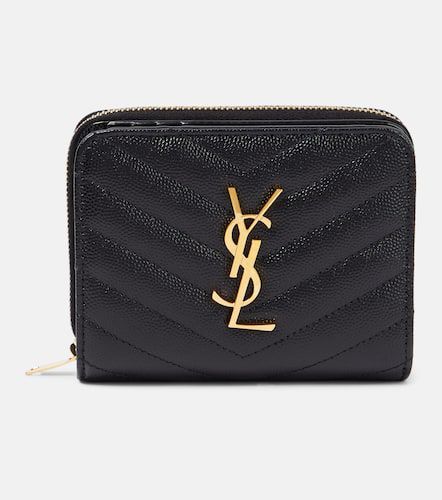 Cassandre matelassÃ© leather wallet - Saint Laurent - Modalova