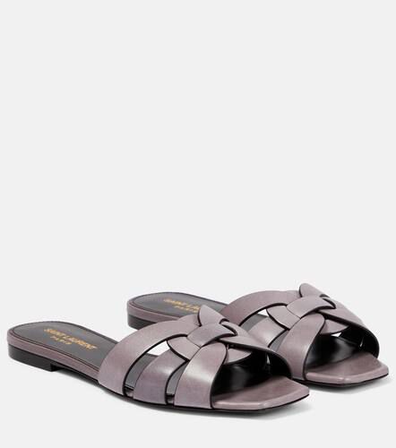 Tribute leather sandals - Saint Laurent - Modalova