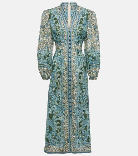 Midikleid Ottie aus Leinen - Zimmermann - Modalova