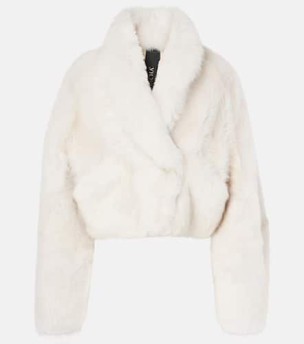 Jacke aus Shearling mit Leder - Blancha - Modalova