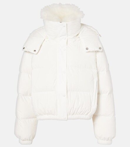 Giacca da sci Doudoune 58cm con shearling - Yves Salomon - Modalova