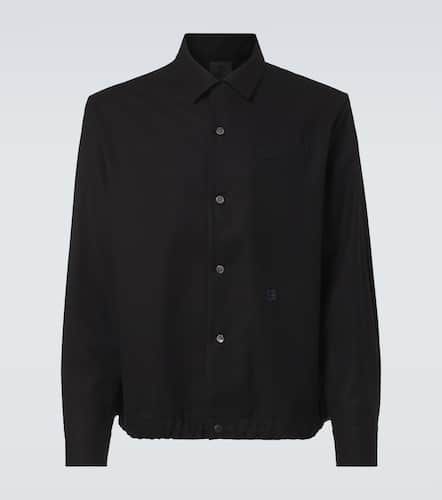 Givenchy Wool flannel overshirt - Givenchy - Modalova