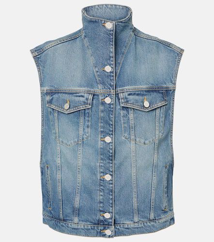 AlaÃ¯a Denim vest - Alaia - Modalova