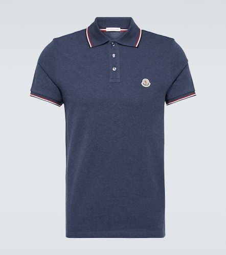 Moncler Cotton piquÃ© polo shirt - Moncler - Modalova