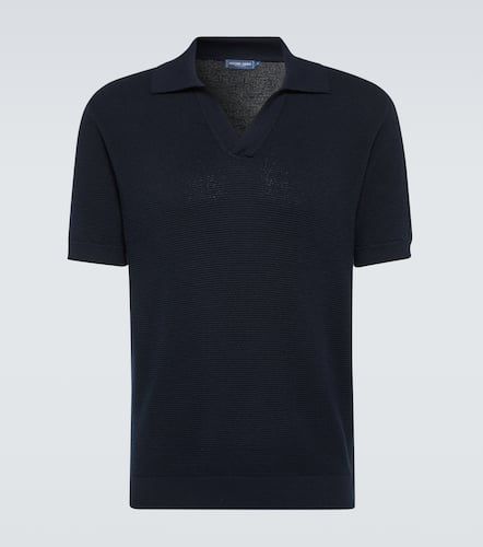 Rino cotton and silk polo shirt - Frescobol Carioca - Modalova