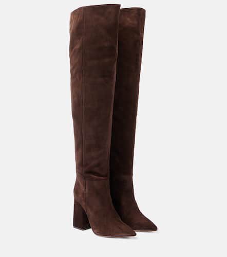 Anja suede over-the-knee boots - Paris Texas - Modalova