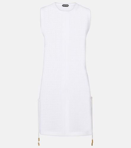 Miniabito in maglia traforata - Tom Ford - Modalova