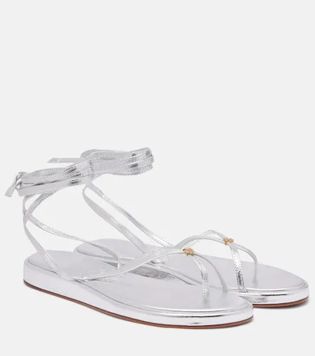Capri metallic leather thong sandals - Tory Burch - Modalova