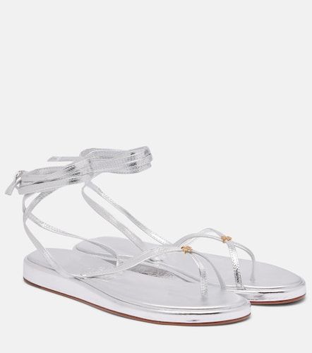 Sandalen Capri aus Metallic-Leder - Tory Burch - Modalova