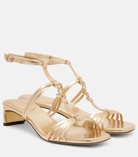 Frann 35 metallic leather sandals - Jimmy Choo - Modalova