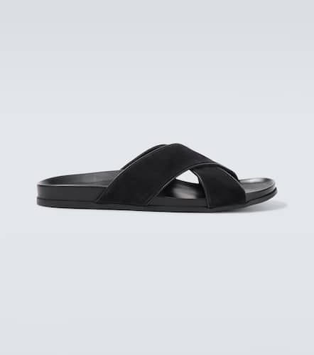 Chiltern suede slides - Manolo Blahnik - Modalova