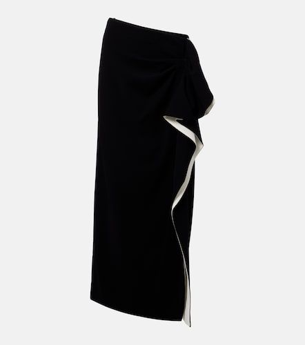Gonna lunga Cella in crêpe con volant - Proenza Schouler - Modalova