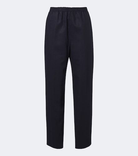 Pantaloni a gamba larga in lana - Jil Sander - Modalova