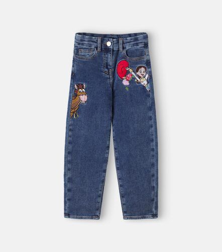 Monnalisa x Disney® jeans bordados - Monnalisa - Modalova
