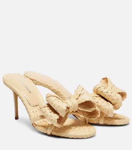 Mules Le Cadeau in rafia - Mach & Mach - Modalova