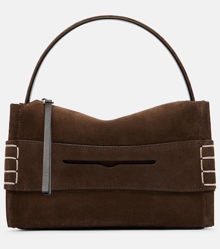 Loafer Small suede top-handle bag - JW Anderson - Modalova