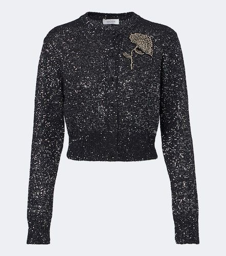 Cardigan cropped in misto alpaca - Erdem - Modalova