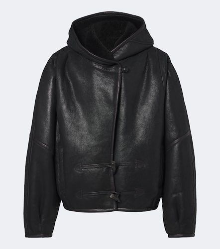 Chaqueta Amiel de piel con capucha - Isabel Marant - Modalova