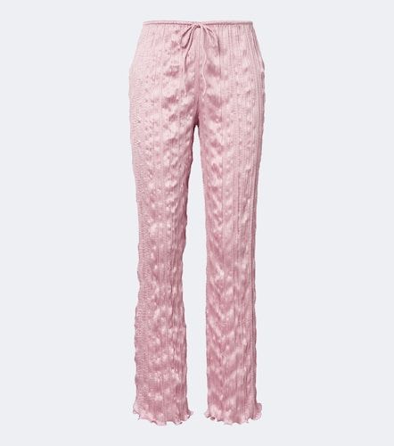 Pantalones rectos Esme de satén - Posse - Modalova