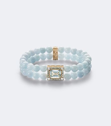 Pulsera Multi Spacers de oro de 14 ct con piedras - Sydney Evan - Modalova