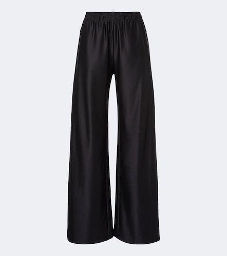 Silk-blend jersey wide-leg pants - Gucci - Modalova
