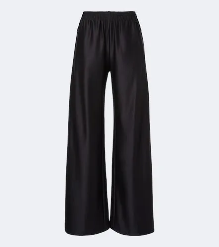 Silk-blend jersey wide-leg pants - Gucci - Modalova