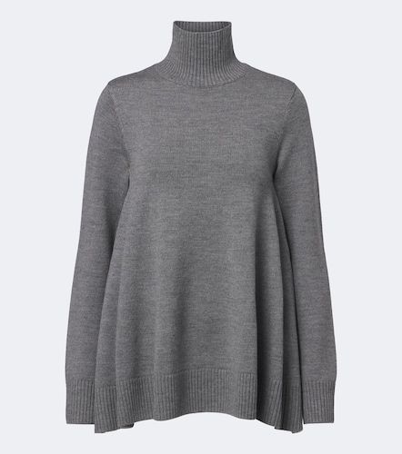 Pullover in lana a collo alto flared - Toteme - Modalova