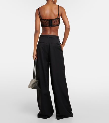 Bralette de encaje floral - Wardrobe.NYC - Modalova