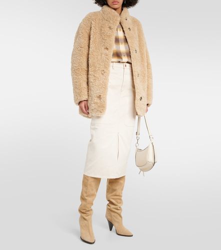 Gonna midi Flozia in cotone - Marant Etoile - Modalova