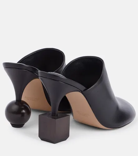 Jacquemus Bisou 90 leather mules - Jacquemus - Modalova