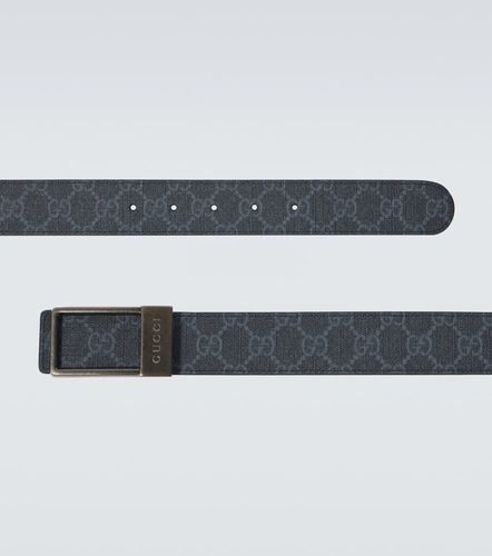 GG Canvas reversible leather belt - Gucci - Modalova