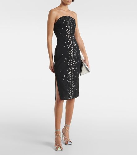 David Koma Midikleid mit Kristallen - David Koma - Modalova