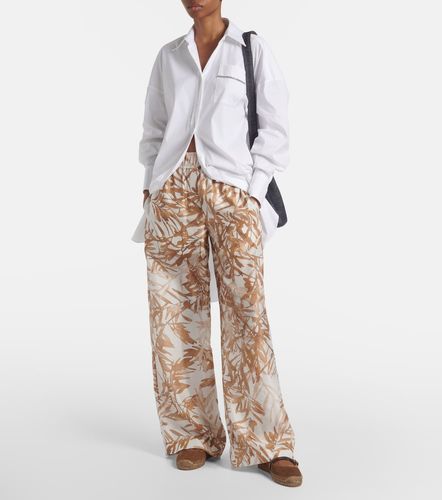 Espadrillas in suede - Brunello Cucinelli - Modalova
