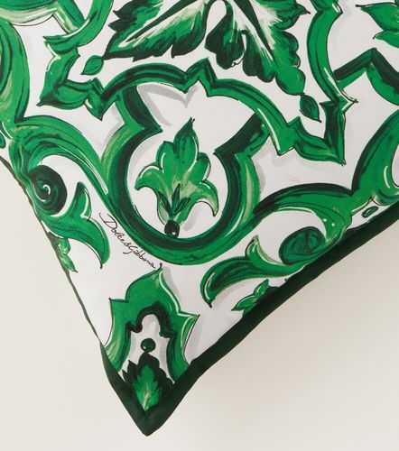 Cuscino piccolo in seta e cotone - Dolce&Gabbana Casa - Modalova