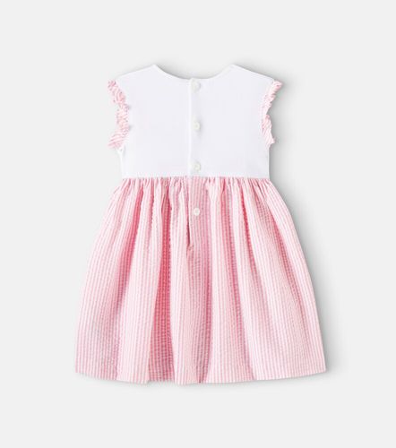 Bebé - vestido de jersey y sirsaca a rayas - Il Gufo - Modalova