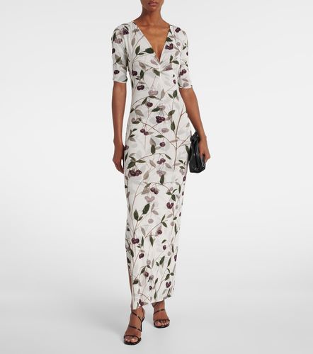 Vestido largo de malla de jersey - Stella McCartney - Modalova