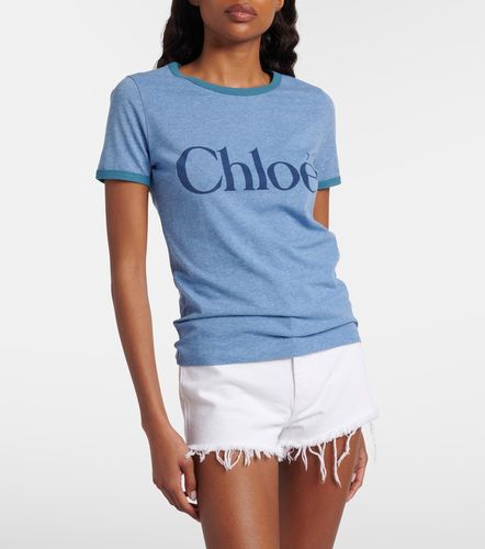 Chloé Camiseta con logo - Chloe - Modalova
