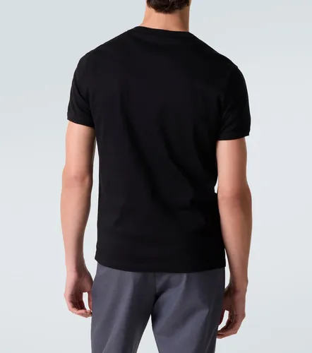 Triangle cotton jersey T-shirt - Prada - Modalova
