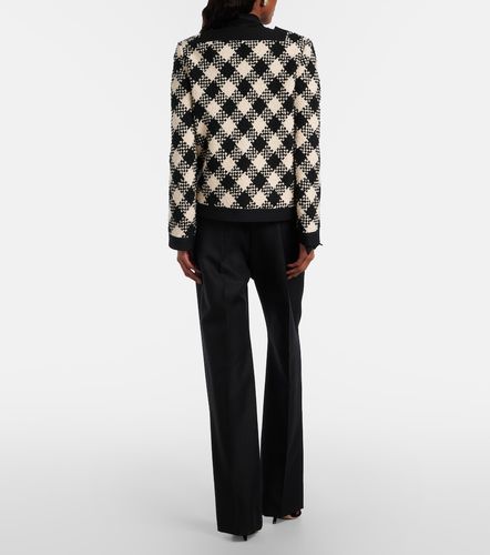 Pantaloni regular in lana e mohair con fiocco - Valentino Garavani - Modalova