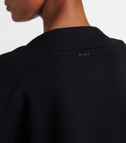 Alaïa Sudadera de jersey de algodón - Alaia - Modalova