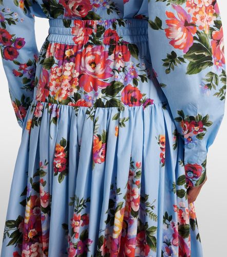 Maxirock aus Baumwollpopeline - Dolce&Gabbana - Modalova