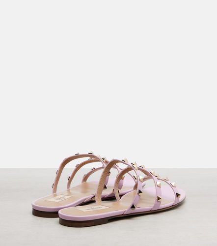 Rockstud leather sandals - Valentino Garavani - Modalova