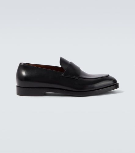 Zegna Leather penny loafers - Zegna - Modalova