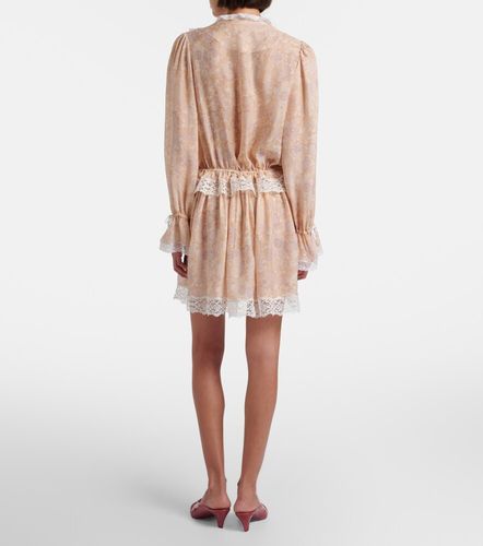 Chloé Minikleid aus Seiden-Charmeuse - Chloe - Modalova