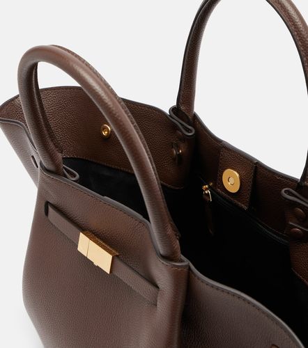 New York Small leather top-handle bag - DeMellier - Modalova