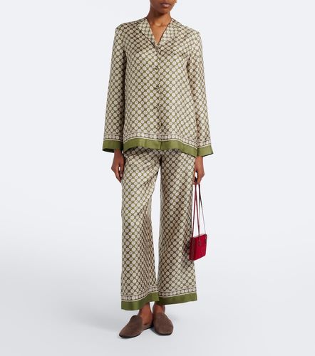 Camicia in seta con stampa - 'S Max Mara - Modalova
